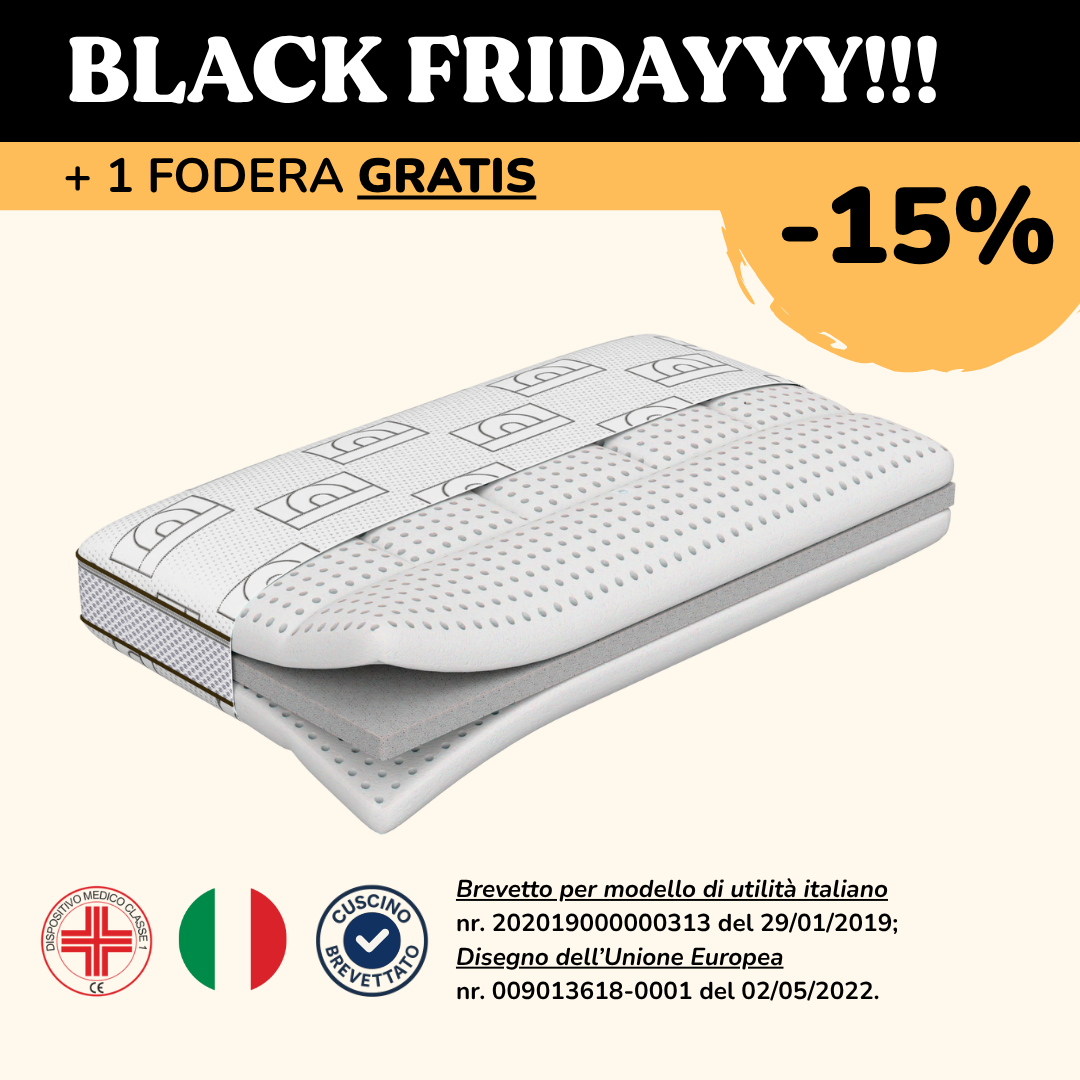 Cuscino Ad Altezza Regolabile - Memory Foam