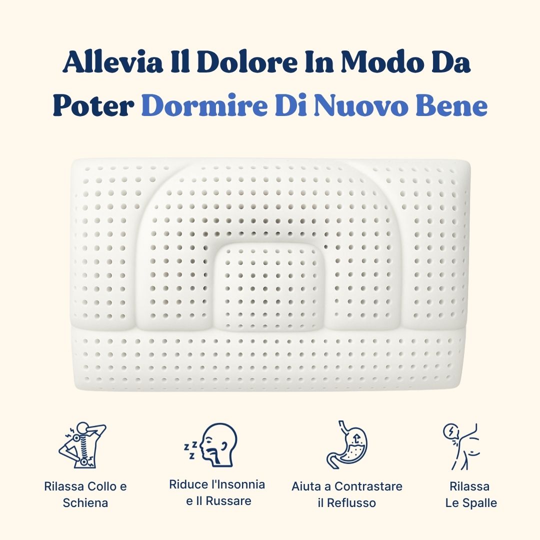 Cuscino Ad Altezza Regolabile - Memory Foam