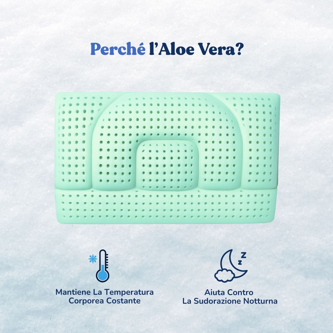 Cuscino Memory Foam Cervicale Ortopedico con Fodera in Aloe Vera Sfoderabile e Lavabile, Cuscino Antiacaro Anallergico | Leroy Merlin Cuscino Memory Foam Cervicale Ortopedico con Fodera in Aloe Vera Sfoderabile e Lavabile, Cuscino Antiacaro Anallergico | Leroy Merlin
