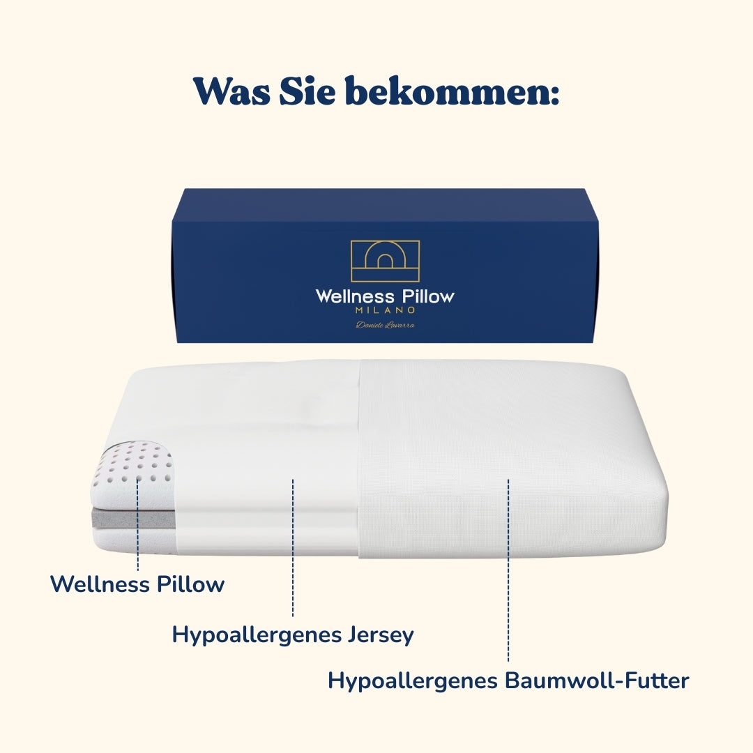 Patentiertes Nackenkissen – Memory Foam