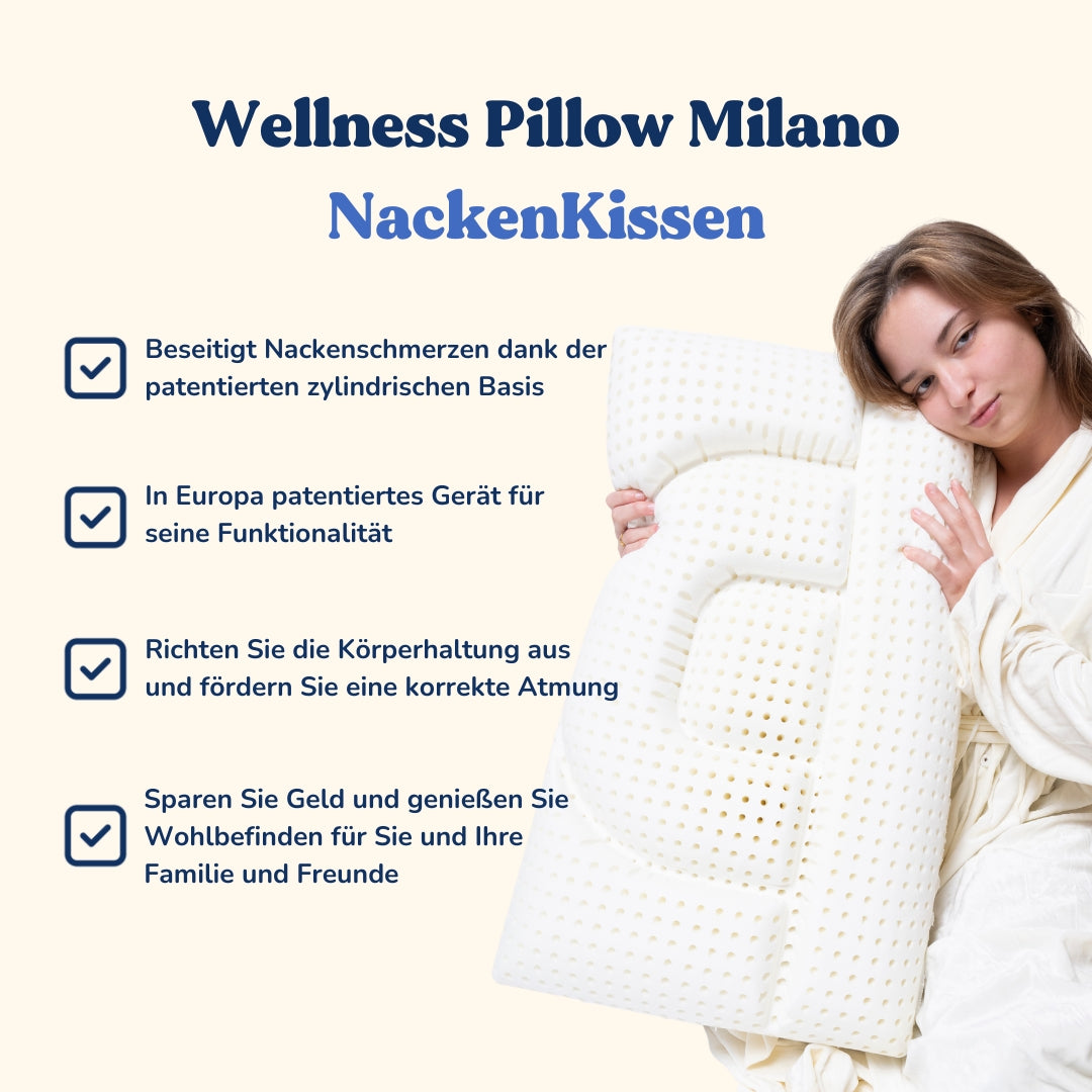 Patentiertes Nackenkissen – Memory Foam